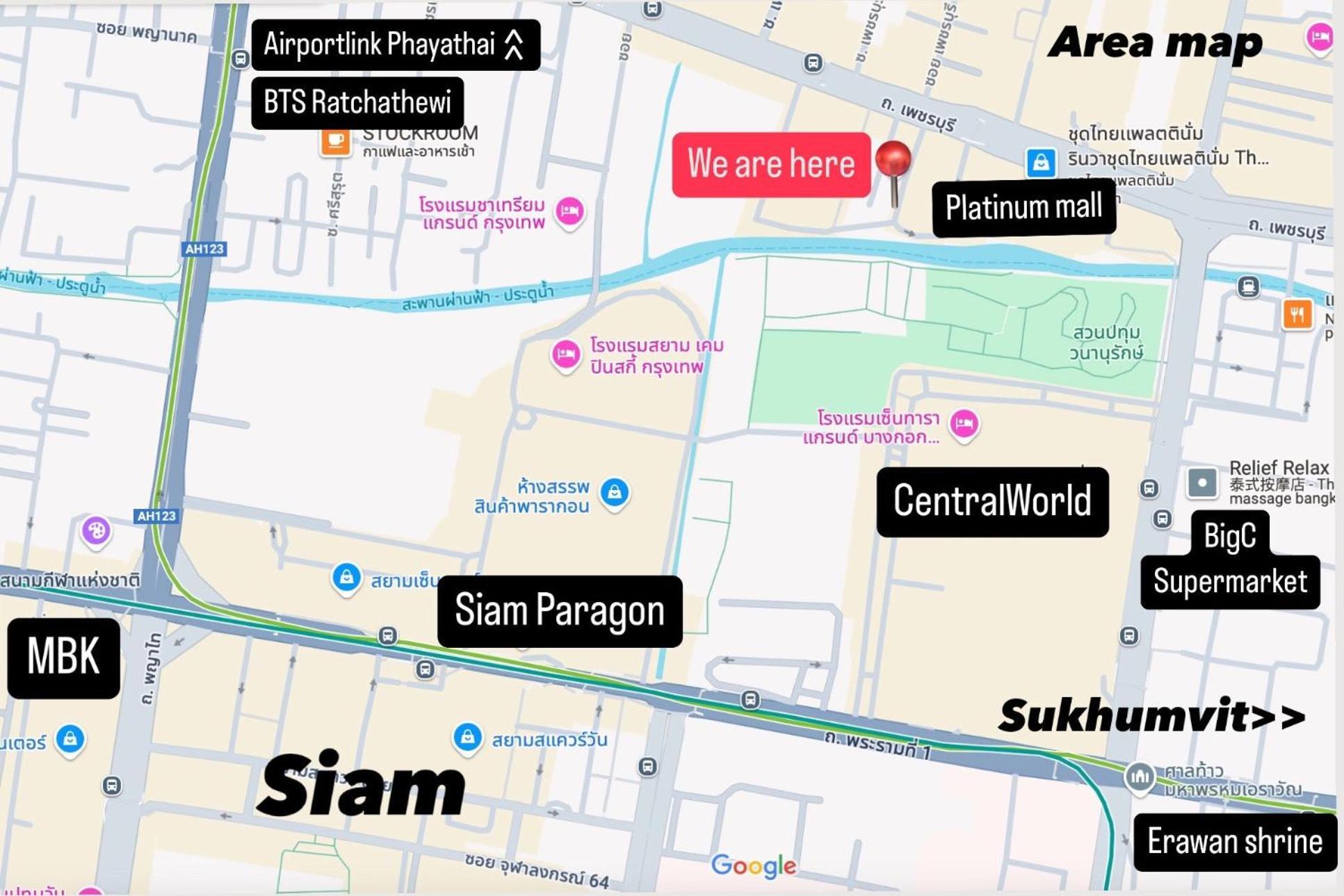 Platinum Deluxe Shopping Apartments Bangkok Zewnętrze zdjęcie